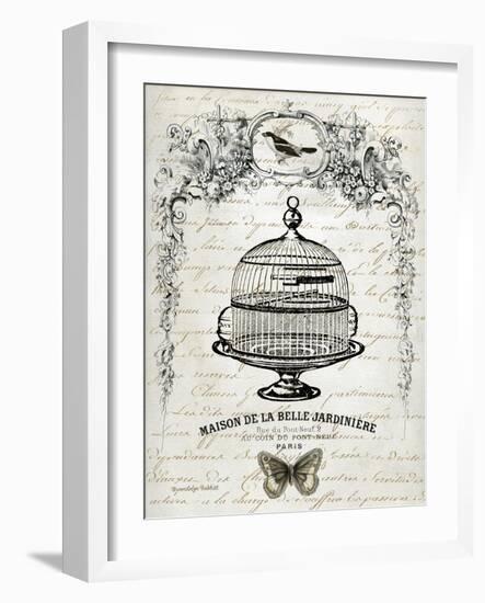French Birdcage I-Gwendolyn Babbitt-Framed Art Print