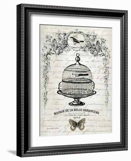 French Birdcage I-Gwendolyn Babbitt-Framed Art Print