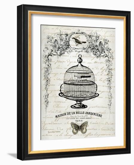 French Birdcage I-Gwendolyn Babbitt-Framed Art Print