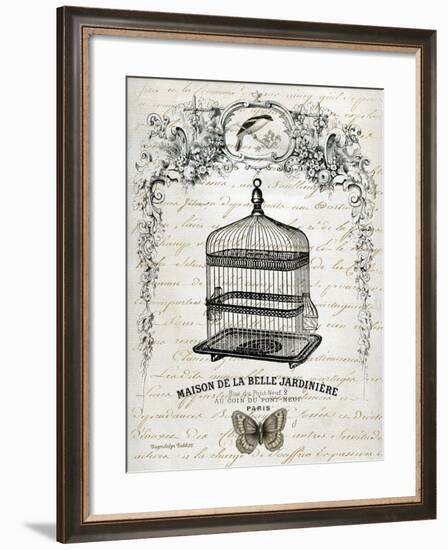 French Birdcage II-Gwendolyn Babbitt-Framed Art Print