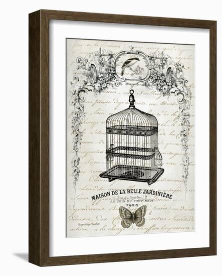 French Birdcage II-Gwendolyn Babbitt-Framed Art Print