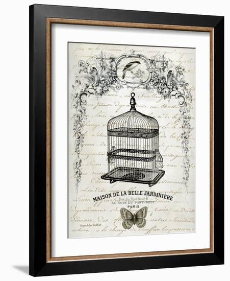 French Birdcage II-Gwendolyn Babbitt-Framed Art Print