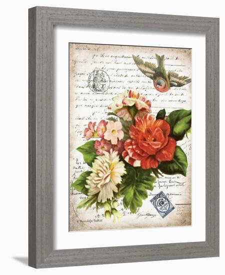 French Botanical I-Gwendolyn Babbitt-Framed Art Print