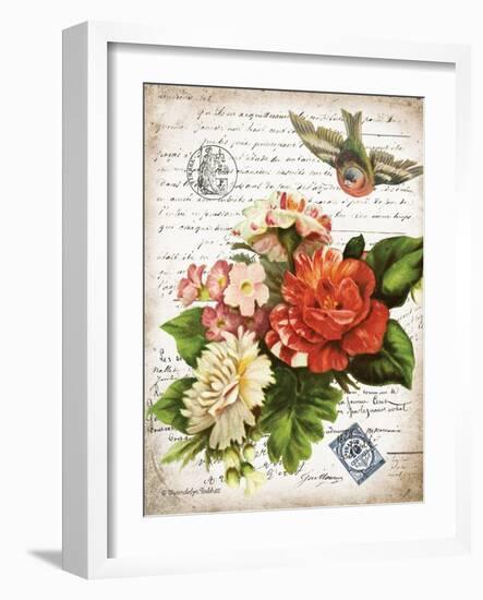 French Botanical I-Gwendolyn Babbitt-Framed Art Print