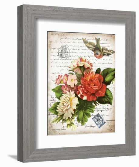 French Botanical I-Gwendolyn Babbitt-Framed Premium Giclee Print