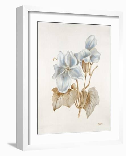 French Botanicals IV-Rikki Drotar-Framed Giclee Print
