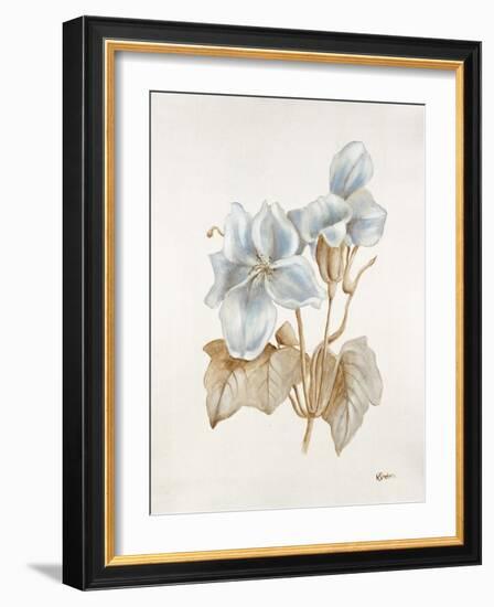 French Botanicals IV-Rikki Drotar-Framed Giclee Print