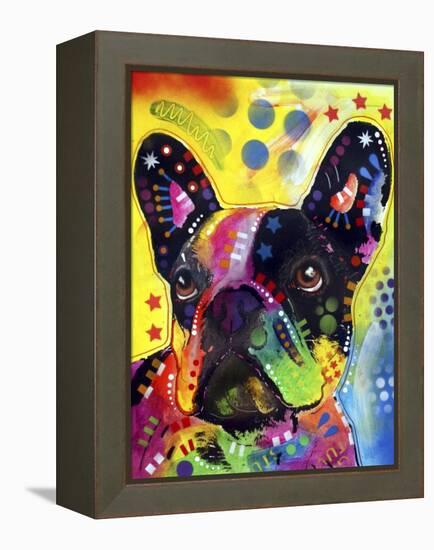 French Bulldog 2-Dean Russo-Framed Premier Image Canvas