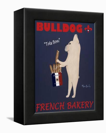 French Bulldog Bakery-Ken Bailey-Framed Premier Image Canvas