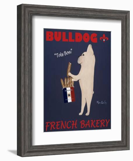 French Bulldog Bakery-Ken Bailey-Framed Giclee Print