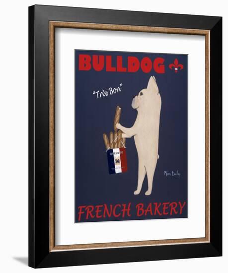 French Bulldog Bakery-Ken Bailey-Framed Giclee Print