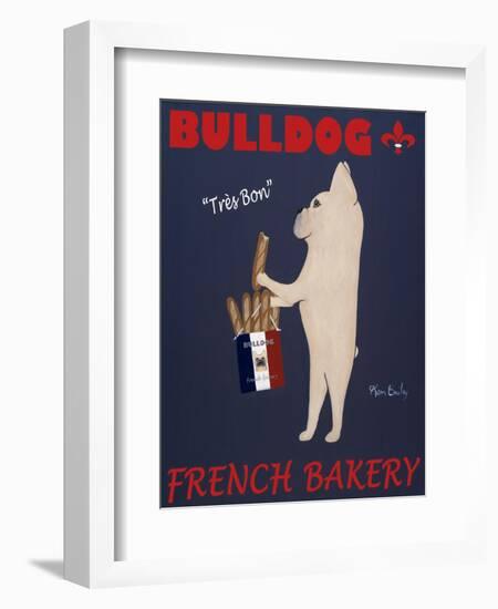 French Bulldog Bakery-Ken Bailey-Framed Giclee Print