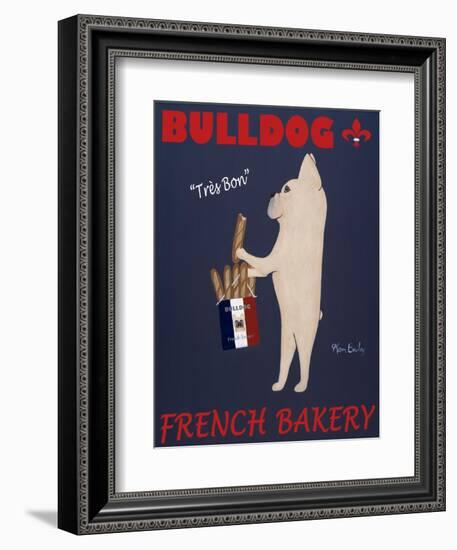 French Bulldog Bakery-Ken Bailey-Framed Giclee Print