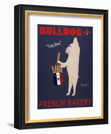 French Bulldog Bakery-Ken Bailey-Framed Giclee Print