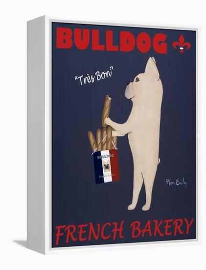 French Bulldog Bakery-Ken Bailey-Framed Premier Image Canvas