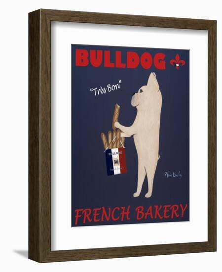 French Bulldog Bakery-Ken Bailey-Framed Premium Giclee Print