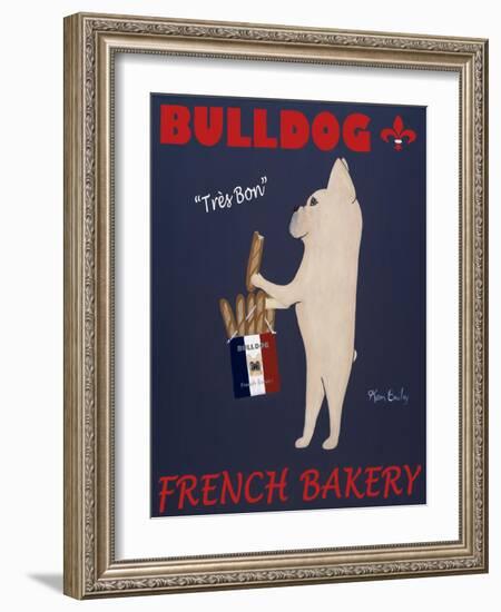 French Bulldog Bakery-Ken Bailey-Framed Giclee Print