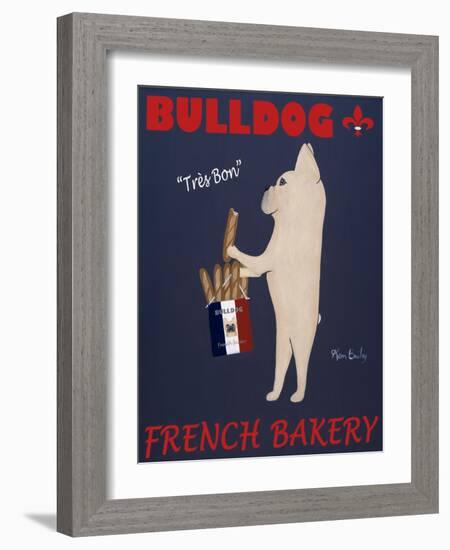 French Bulldog Bakery-Ken Bailey-Framed Giclee Print