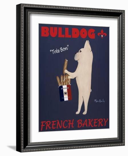 French Bulldog Bakery-Ken Bailey-Framed Giclee Print