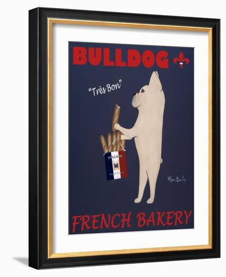 French Bulldog Bakery-Ken Bailey-Framed Giclee Print