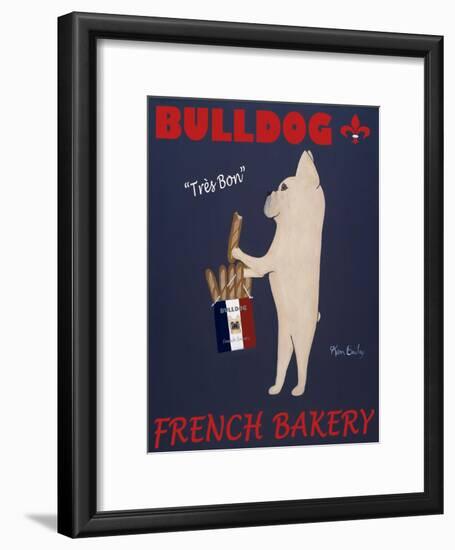 French Bulldog Bakery-Ken Bailey-Framed Premium Giclee Print