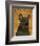 French Bulldog (Black)-John W^ Golden-Framed Art Print