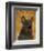 French Bulldog (Black)-John W^ Golden-Framed Art Print