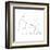 French Bulldog Contour II-Ethan Harper-Framed Art Print