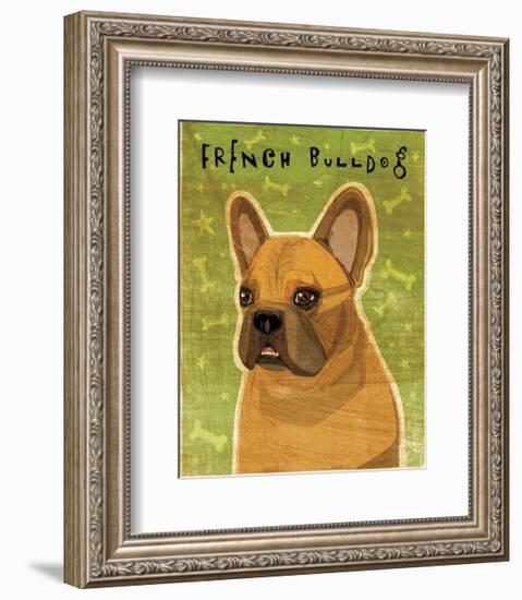 French Bulldog (Fawn)-John W^ Golden-Framed Art Print