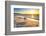 French Bulldog on the Beach at Sunset-Patryk Kosmider-Framed Photographic Print