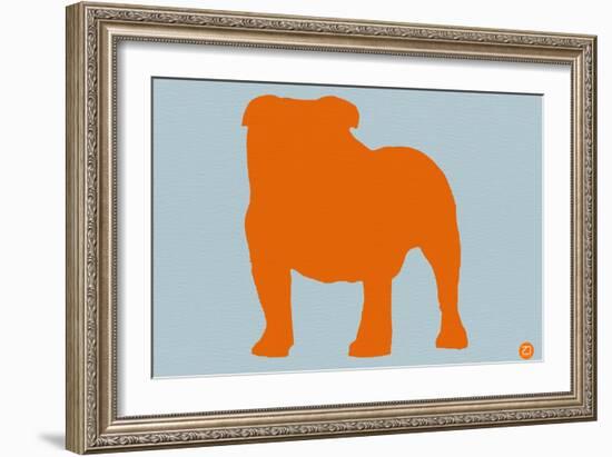 French Bulldog Orange-NaxArt-Framed Art Print