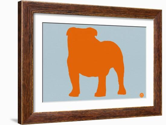 French Bulldog Orange-NaxArt-Framed Art Print