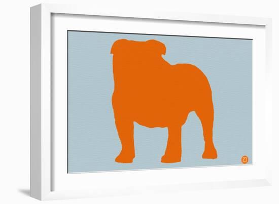 French Bulldog Orange-NaxArt-Framed Art Print