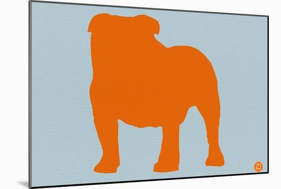 French Bulldog Orange-NaxArt-Mounted Art Print