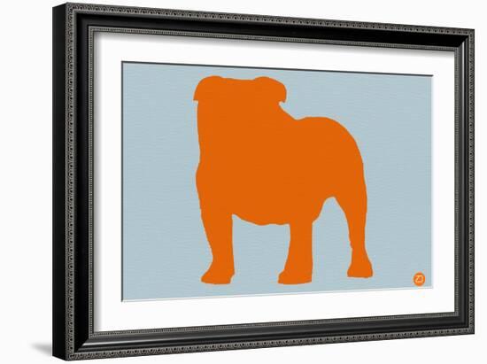 French Bulldog Orange-NaxArt-Framed Art Print