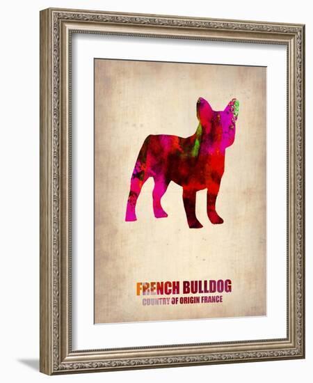 French Bulldog Poster-NaxArt-Framed Art Print