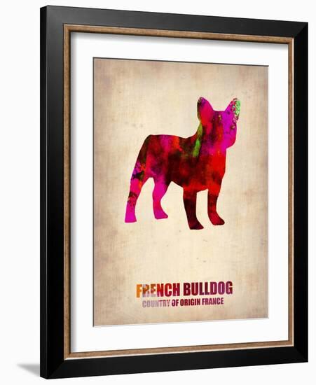 French Bulldog Poster-NaxArt-Framed Art Print
