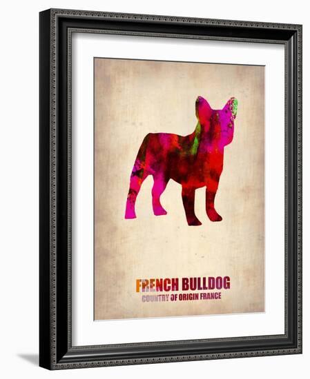 French Bulldog Poster-NaxArt-Framed Art Print