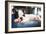 French Bulldog Puppy Sleeping on Knees-Patryk Kosmider-Framed Photographic Print