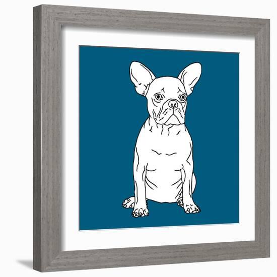 French Bulldog-Anna Nyberg-Framed Art Print