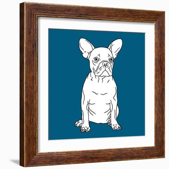 French Bulldog-Anna Nyberg-Framed Art Print