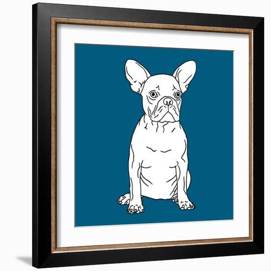 French Bulldog-Anna Nyberg-Framed Art Print