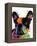 French Bulldog-Dean Russo-Framed Premier Image Canvas