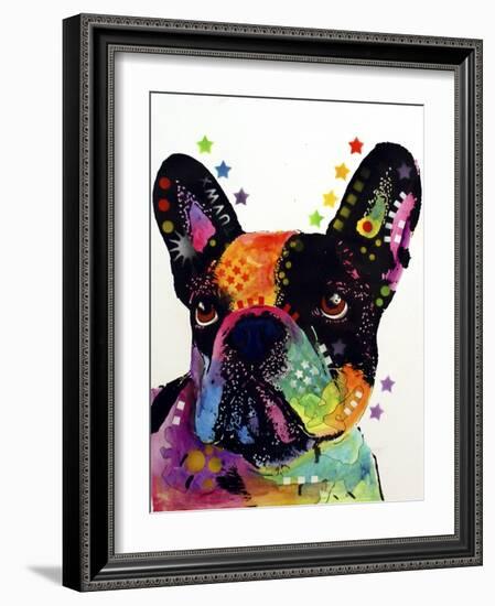 French Bulldog-Dean Russo-Framed Giclee Print