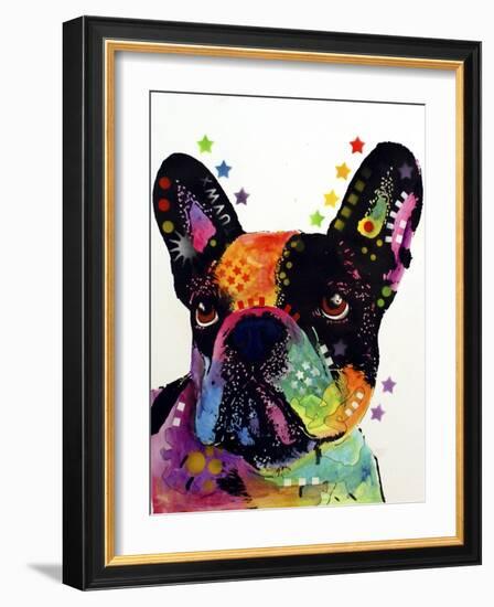 French Bulldog-Dean Russo-Framed Giclee Print