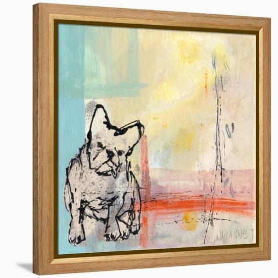 French Bulldog-Wyanne-Framed Premier Image Canvas