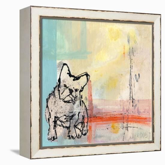 French Bulldog-Wyanne-Framed Premier Image Canvas