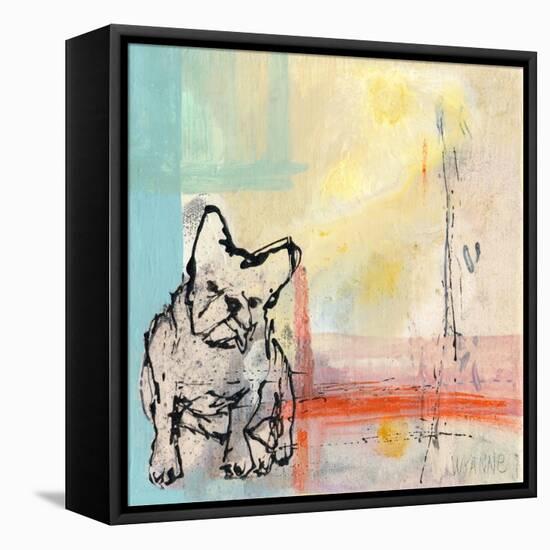 French Bulldog-Wyanne-Framed Premier Image Canvas