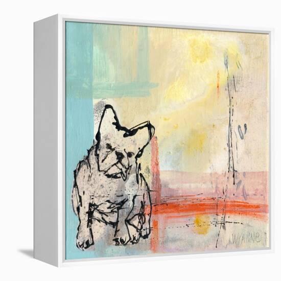 French Bulldog-Wyanne-Framed Premier Image Canvas