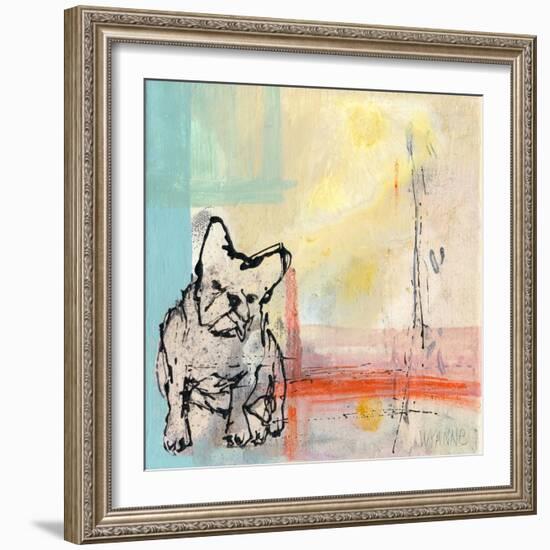 French Bulldog-Wyanne-Framed Giclee Print